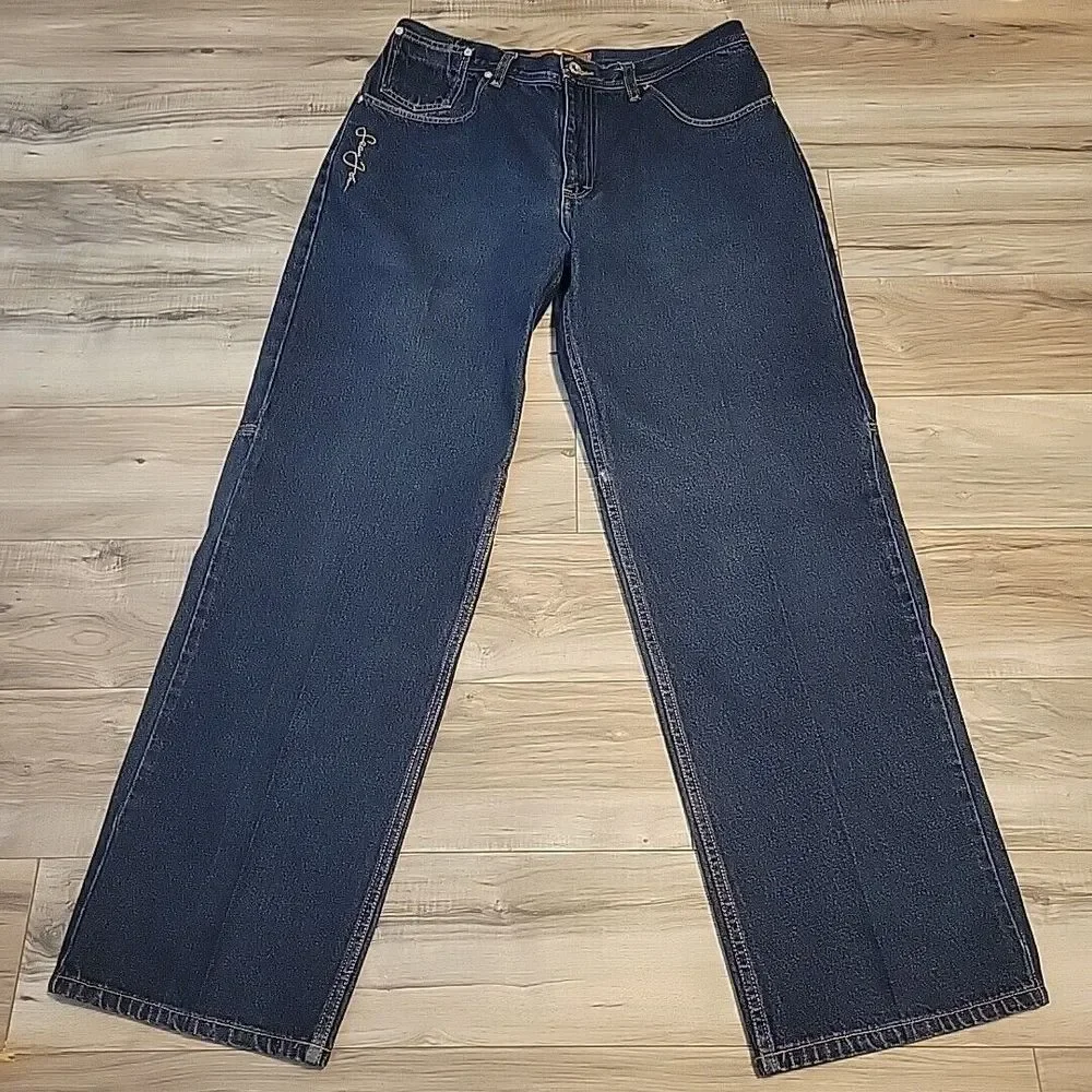 Sean John Jeans‎ Mens 36 Blue Baggy Y2K Loose Denim Hip Hop 20